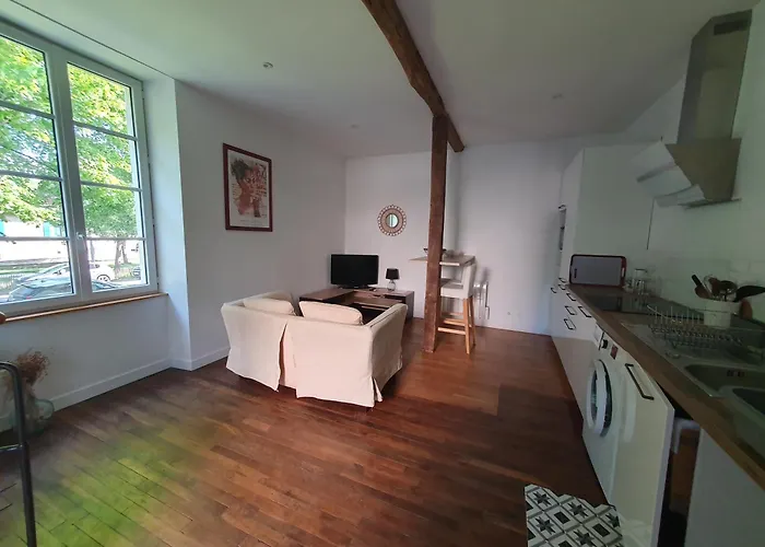 T2 Duplex Avec Terrasse Au Bord Du Clain Apartmán